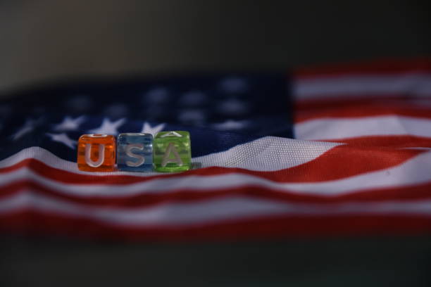istock Word USA made of letter cubes 1022910522