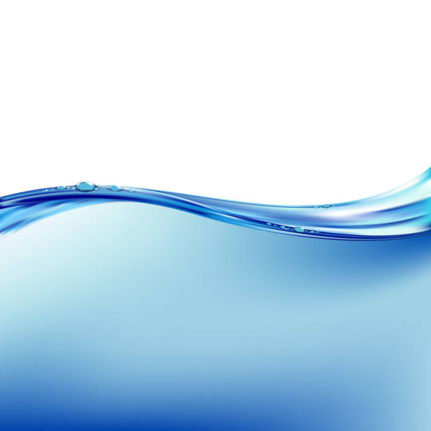 Texture of water waves isolated on white background. Texture of water waves isolated on white background. Stock vector illustration. pics of a hydrosphere stock illustrations