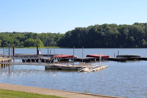 istock Canoes on the Docks 1022924562