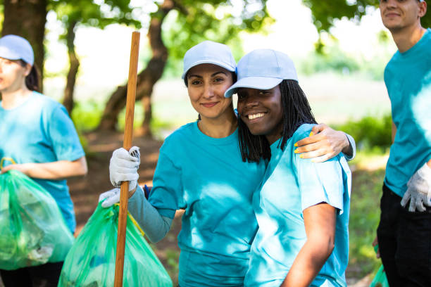 istock Happy female activists 1022924938