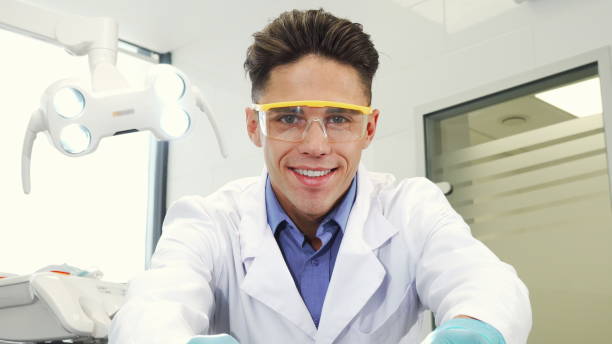 istock Professional dentist working at his clinic 1022939886