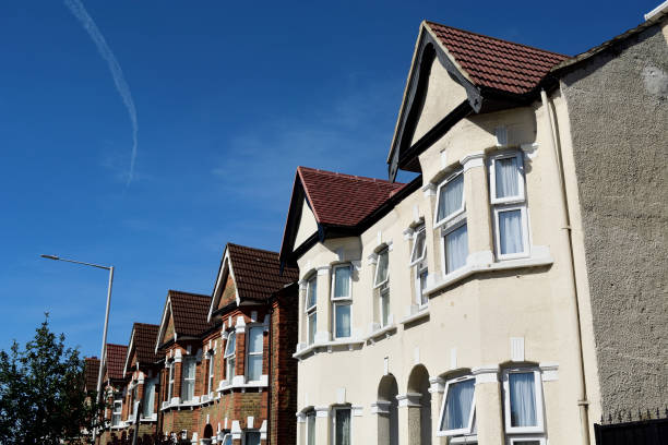 istock Georgian style houses 1022942526