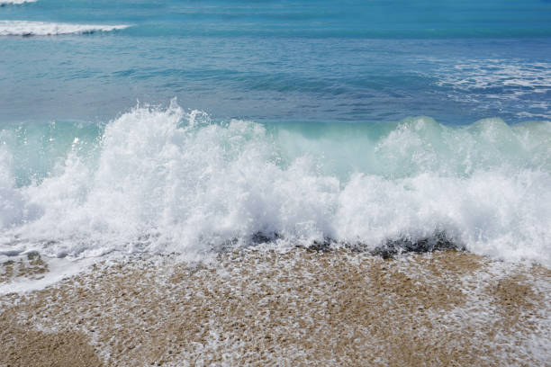 istock Waves at the Caribbean beach 1022943644