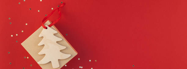 istock New Year or Christmas present red background 1022949642