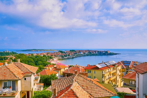 View of Nessebar - fotografia de stock