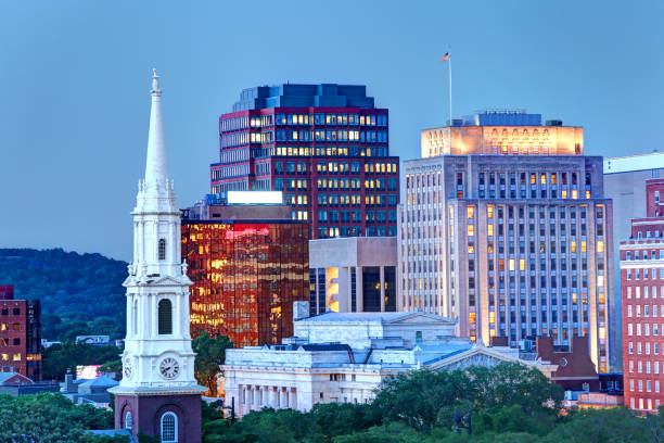 istock Downtown New Haven Connecticut Skyline 1022981070
