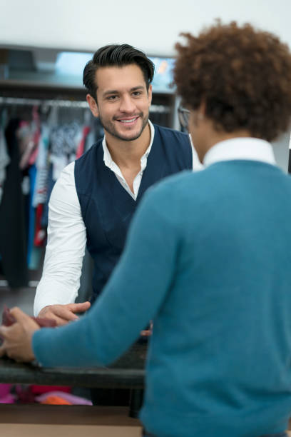 istock Man shopping in the mall 1022986630