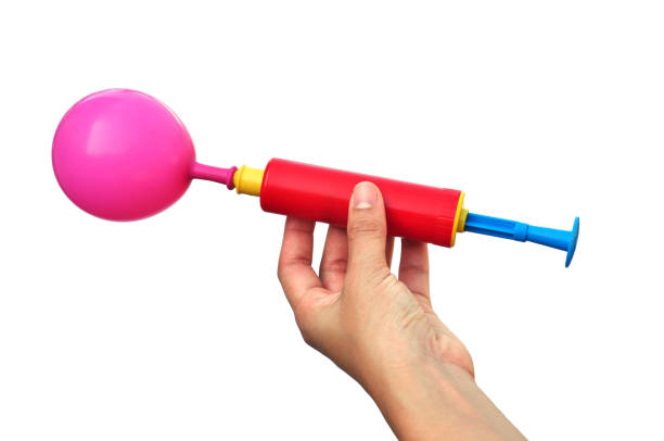 istock Air pump and balloon 1022991266