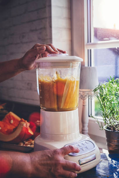 istock Preparing Pumpkin Soup in Domestic Kitchen 1023004262