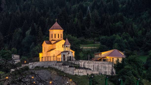 istock the church is the pine forest 1023022302