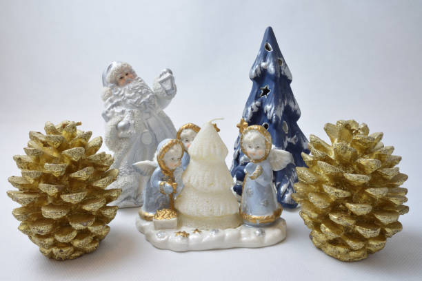 istock Composition of Christmas Decorations 1023042102