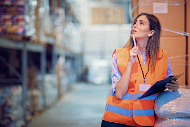 istock Portrait of warehouse manager 1023056718