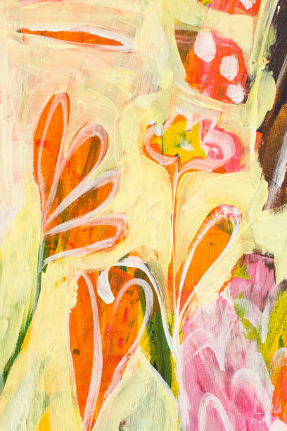 istock Detail of the Painting as a Background 1023066580