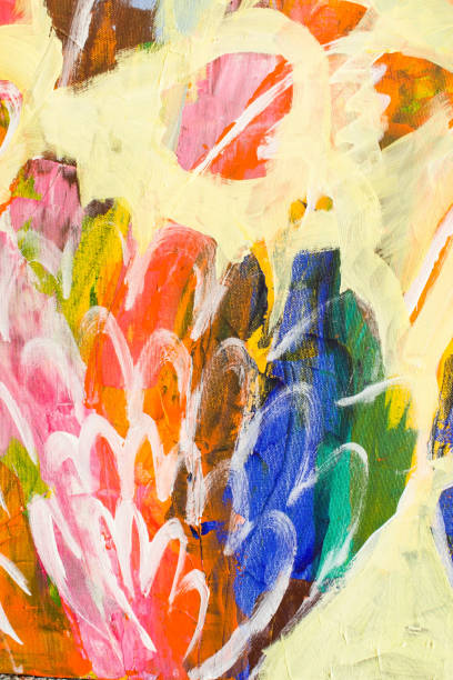 istock Detail of the Painting as a Background 1023069844