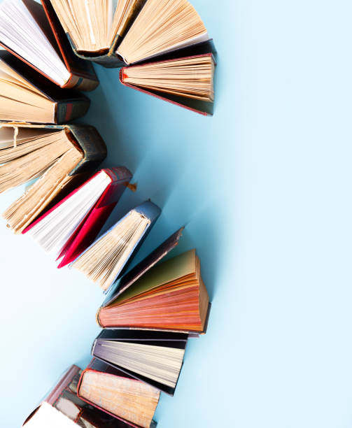 Pile of old books