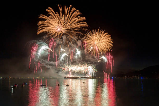 istock fireworks at sea inlet 1023082560