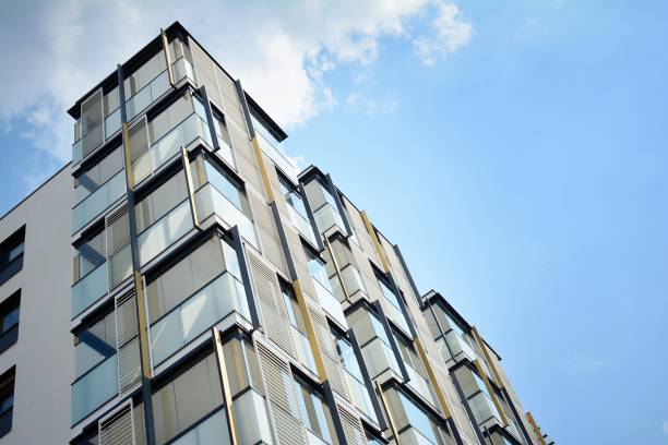 istock Facade of a modern apartment building 1023083270