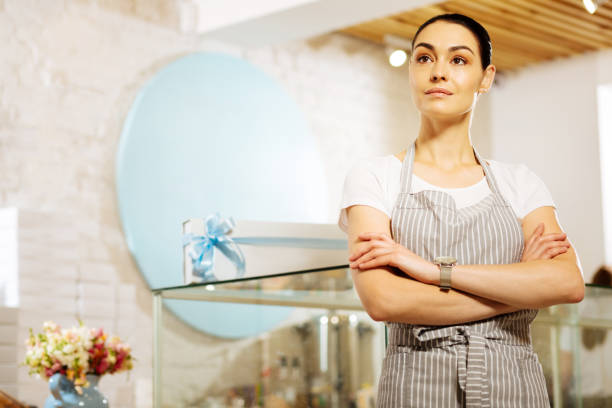 istock Calm confectioner having her arms crossed and feeling confident 1023097306