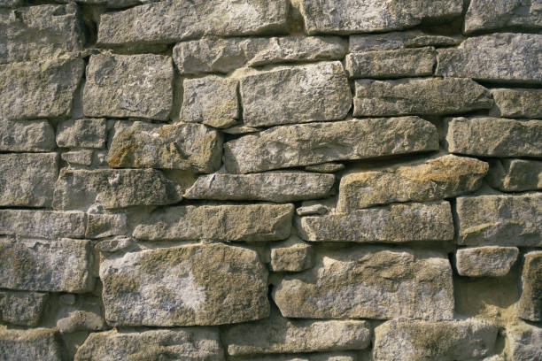 istock A wall of uneven stones 1023097320