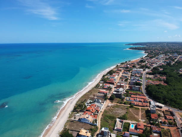 istock Brazilian Coast town view from above 1023105904