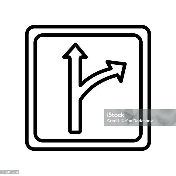 Traffic Sign Icon Vector Sign And Symbol Isolated On White Background Traffic Sign Logo Concept Stock Illustration - Download Image Now