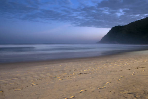 istock Beach colorful sunset long exposure 1023146412