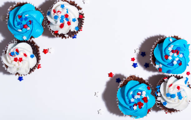 istock American holiday theme with desserts 1023159154