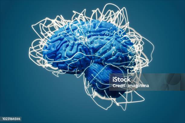 Brain And Global Connections Stock Photo - Download Image Now