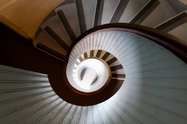 istock Staircase in lighhouse 1023204564