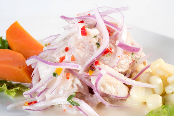 istock Ceviche, dish symbol of Peruvian gastronomy. 1023211698