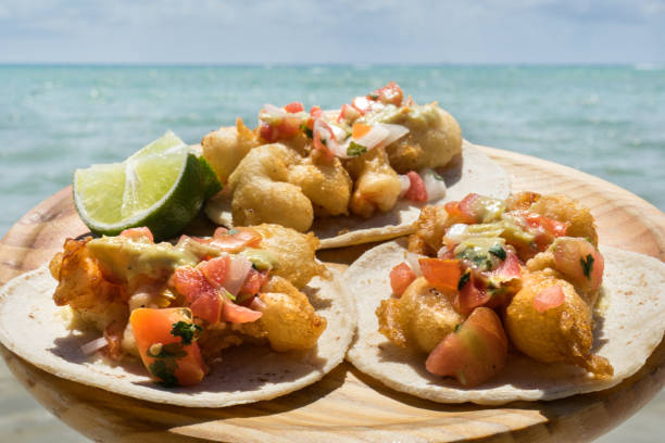istock Mexican shrimp tacos 1023214600