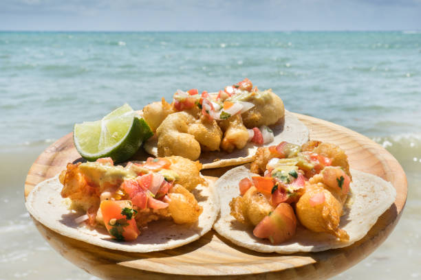 istock Mexican shrimp tacos 1023224208