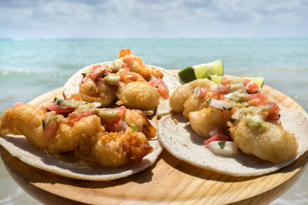 istock Mexican shrimp tacos 1023229764