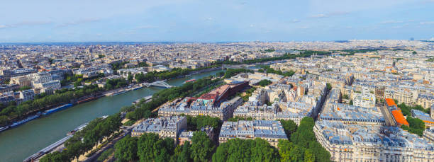 istock Skyline of Paris with Seine river 1023233066