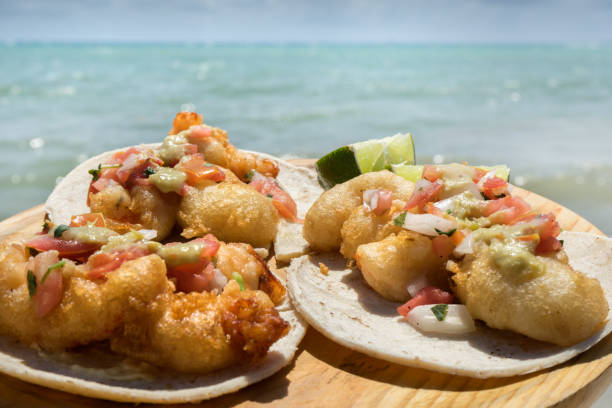 istock Mexican shrimp tacos 1023235372
