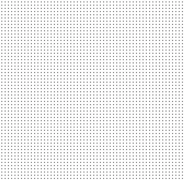 Vector illustration of dotted grid on white background. seamless pattern with dots. dot grid graph paper. white abstract background with seamless dark dots design for your web site design, notes, banners, print, books.