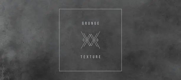 Vector illustration of Dark Grunge Full Frame Texture Background