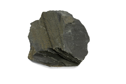 piedra mineral de pizarra de aceite photo