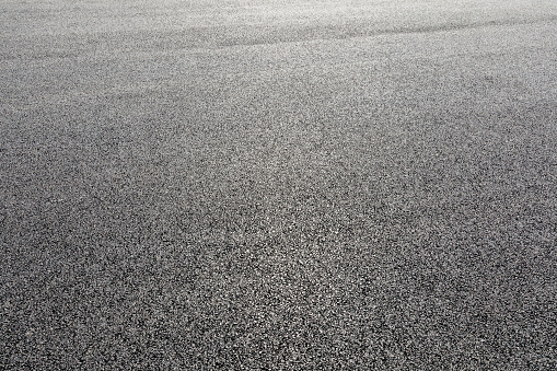 Black asphalt road background texture