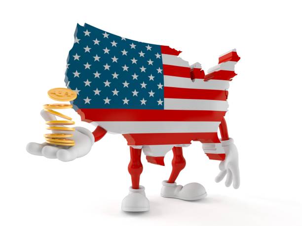 istock USA character with stack of coins 1023289018