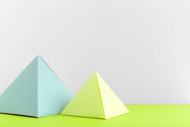 istock Abstract colorful geometrical background close up soft focus 1023297468