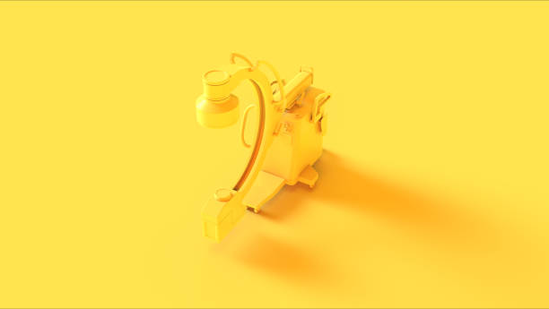 istock Yellow Hospital C Arm X-Ray Scanner 1023322420