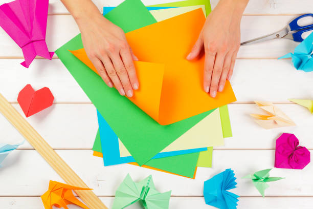 istock Origami papers close up 1023322920