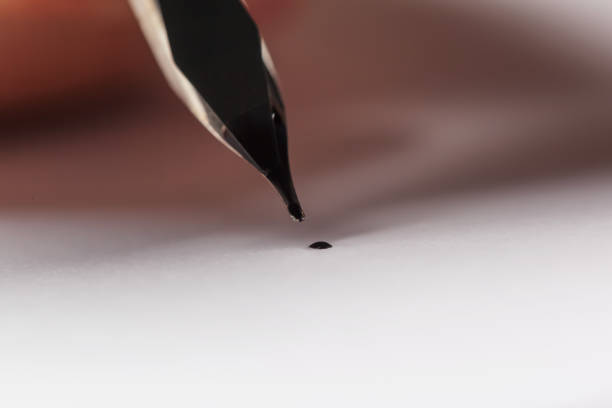 istock Antique fountain pen writing 1023325942