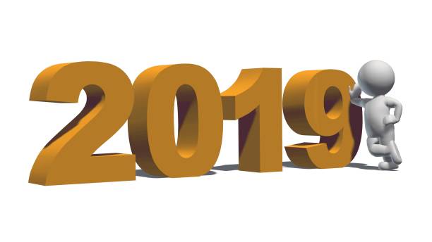 istock Year change to 2019 with 3D people 1023335602