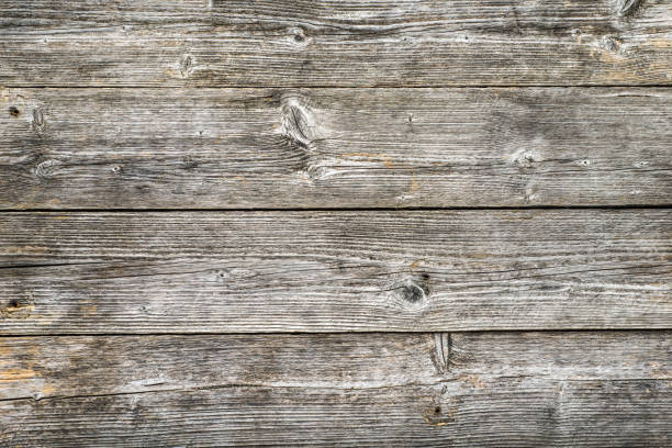 istock Old wooden background, grunge surface of gray boards 1023337786