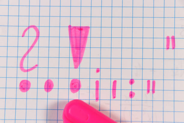 Notes in Vibrant Colors on solid background