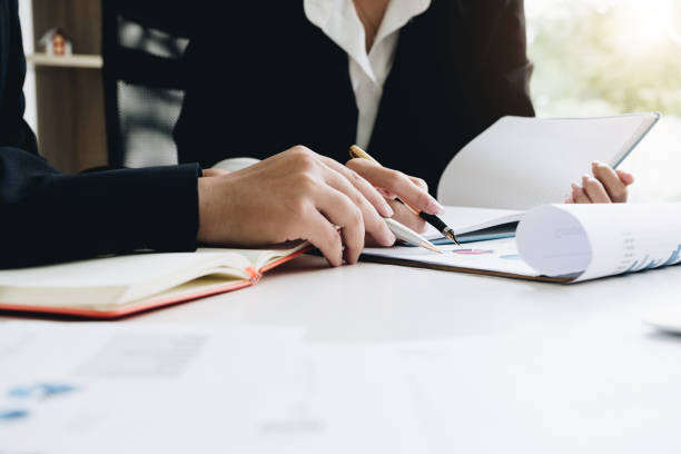 istock Business People Analyzing Statistics Business Documents, Financial Concept 1023352610
