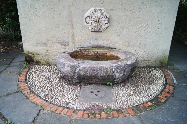 istock Fountain in the Villa Ventaglio park, Florence 1023364228