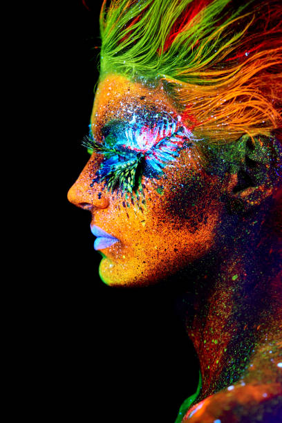 istock Close up UV portrait 1023364944